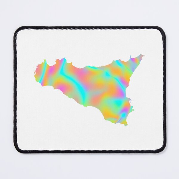 Item preview, Sicily Map Holographic Holo designed and sold by lukassfr.