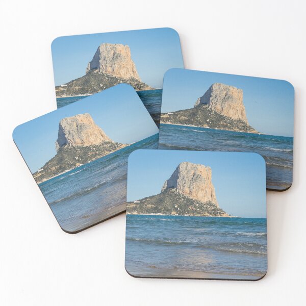Item preview, Sandy beach, Mediterranean Sea and the Peñón de Ifach in Calpe designed and sold by Adriana Mueller.
