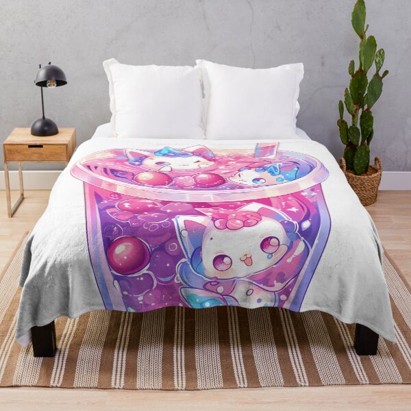 Item preview, Mochi Mermaid Cats Galaxy Bubble Tea designed and sold by FigmaCreations.