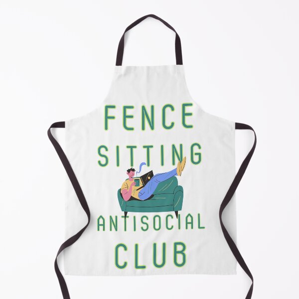 Item preview, Fence Sitting Antisocial Club designed and sold by Pine-Shop.