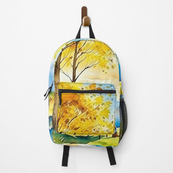Item preview, Beautiful Autumn Evening Watercolor Art designed and sold by Odetee.