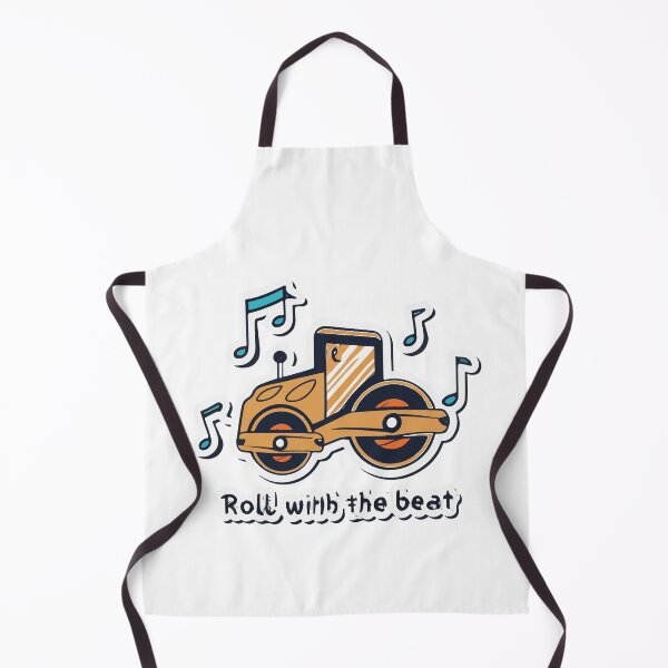 Item preview, Roll With the Beat Road Roller Music Design designed and sold by NiftyWrx.