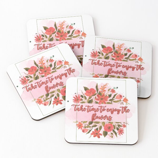 Item preview, Take time to enjoy the flowers designed and sold by heartfeltarts93.