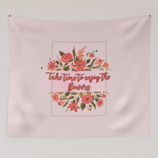 Item preview, Take time to enjoy the flowers designed and sold by heartfeltarts93.