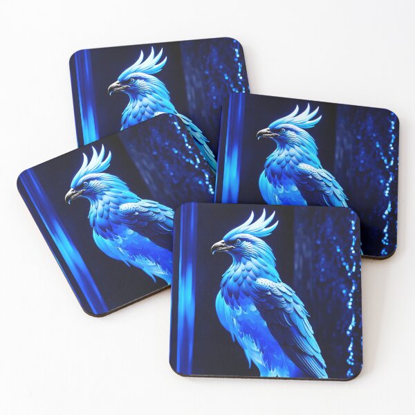 Item preview, Blue Phoenix, Ai Generated Art  designed and sold by ACC .