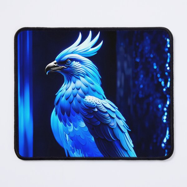 Item preview, Blue Phoenix, Ai Generated Art designed and sold by ACC .