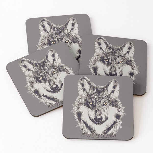 Item preview, SAVE WOLVES designed and sold by LioTou.