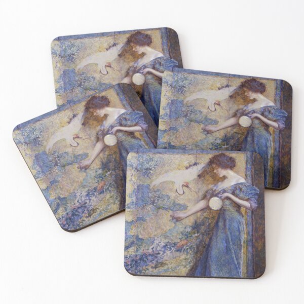 Item preview, The Mirror (1910) - Robert Reid designed and sold by SALON DES ARTS.