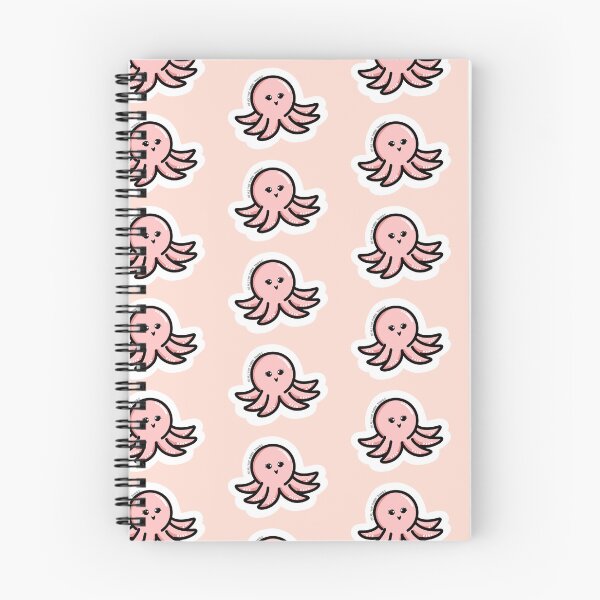 Artikelvorschau, Cute pink squid octopus sticker design entworfen und verkauft von PurdyThings.