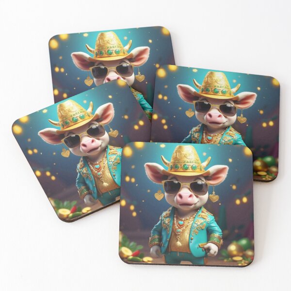 Item preview, Moo-cho Moo-lah: Millionaire Cow design designed and sold by LaLi-Designs.
