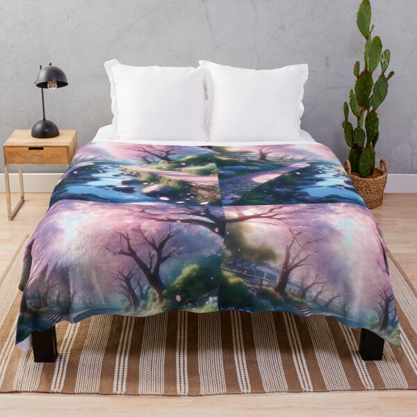 Item preview, Tranquil Sakura Waters designed and sold by EmeraldeaArt.