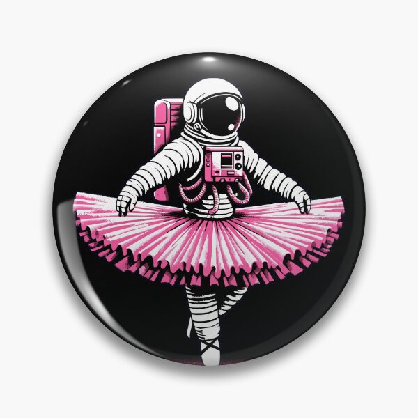 Artikelvorschau, Cute Astronaut in Tutu Ballet Dancing Funny Ballet entworfen und verkauft von KsuAnn.