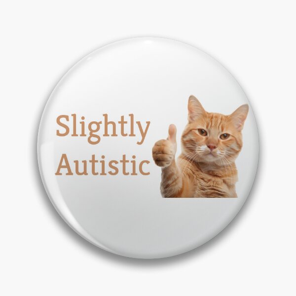 Artikelvorschau, Leicht autistische Katze Daumen hoch entworfen und verkauft von CosmicOrangeCat.