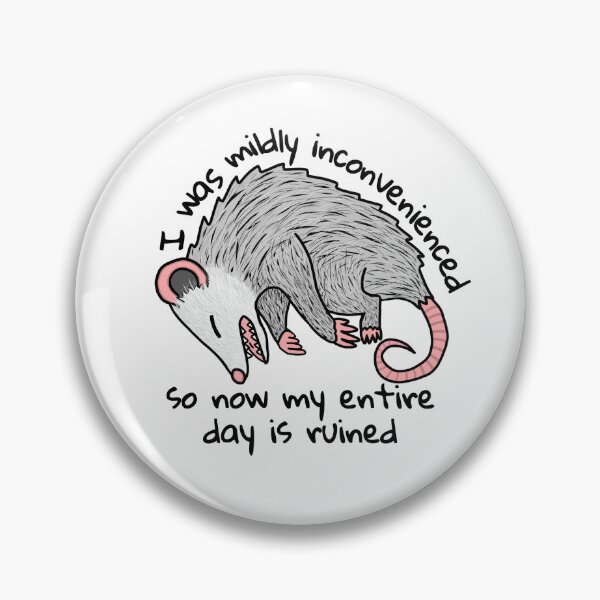 Item preview, Mildly inconvenienced opossum designed and sold by ArtByChoosy.