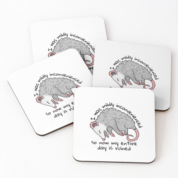 Item preview, Mildly inconvenienced opossum designed and sold by ArtByChoosy.