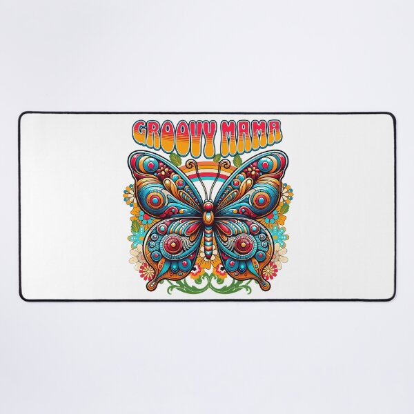 Item preview, Groovy Mama: Retro Boho Butterfly Vibes designed and sold by T3goods.
