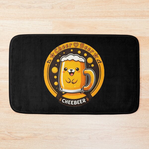 Item preview, CheeBeer Cheer Beer kawaii smiling mug. designed and sold by Giulivo Store Graphic.