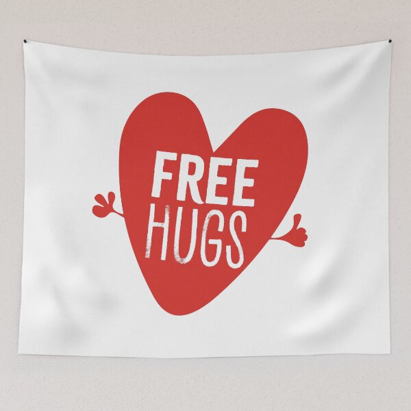 Item preview, FREE HUGS designed and sold by Tshirtalk.