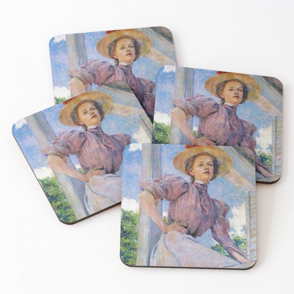 Item preview, A Summer Girl (1896) - Robert Reid designed and sold by SALON DES ARTS.