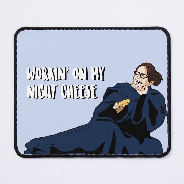 Item preview, Workin' On My Night Cheese - Liz Lemon - 30 Rock designed and sold by PopShopDesignFR.