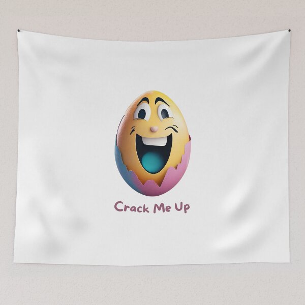 Item preview, "Crack Me Up" - Cheerful Easter Egg designed and sold by Ayman Toumarti.