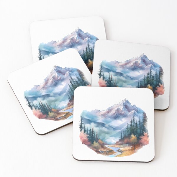 Item preview, mountain landscape designed and sold by ebialonestar.