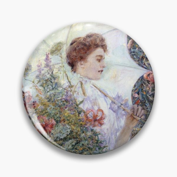 Item preview, The White Parasol (19th century) - Robert Reid designed and sold by SALON DES ARTS.