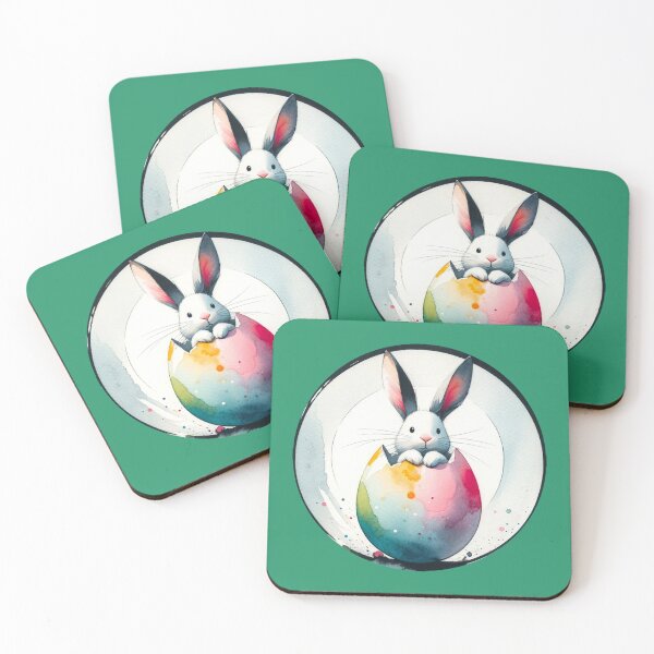 Item preview, Peekaboo Easter Bunny designed and sold by LuminShadowArt.