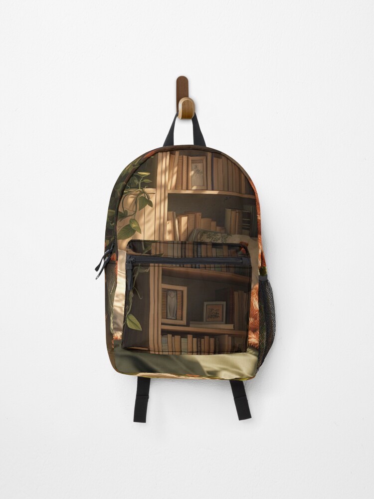 Thumbnail 1 of 3, Backpack, Spring cozy time designed and sold by FireScreen.