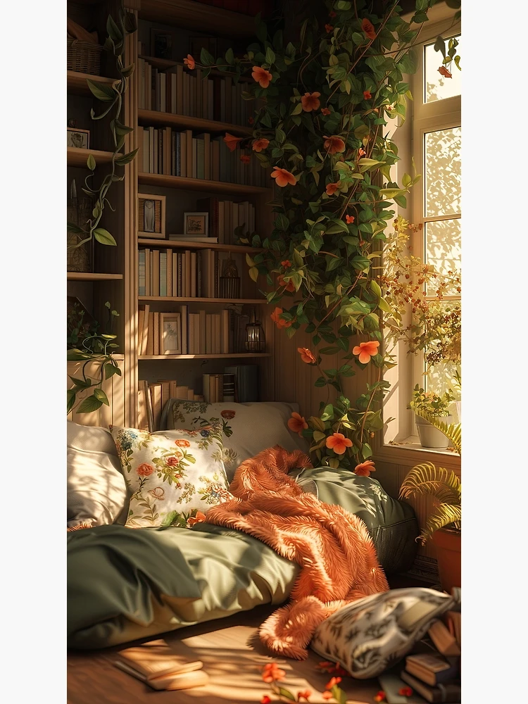 Thumbnail 3 of 3, Poster, Spring cozy time designed and sold by FireScreen.