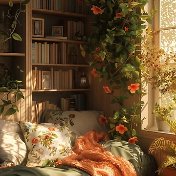 Artwork thumbnail, Spring cozy time by FireScreen