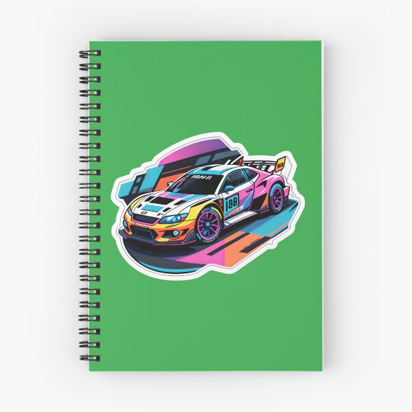 Aperçu de l'œuvre Cool Street Rally Racing Car créée et vendue par TheArtOfPat.