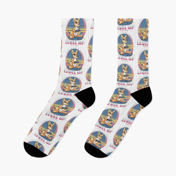 Item preview, Level Up with Roo Power Gamer Kangaroo designed and sold by lozsart.