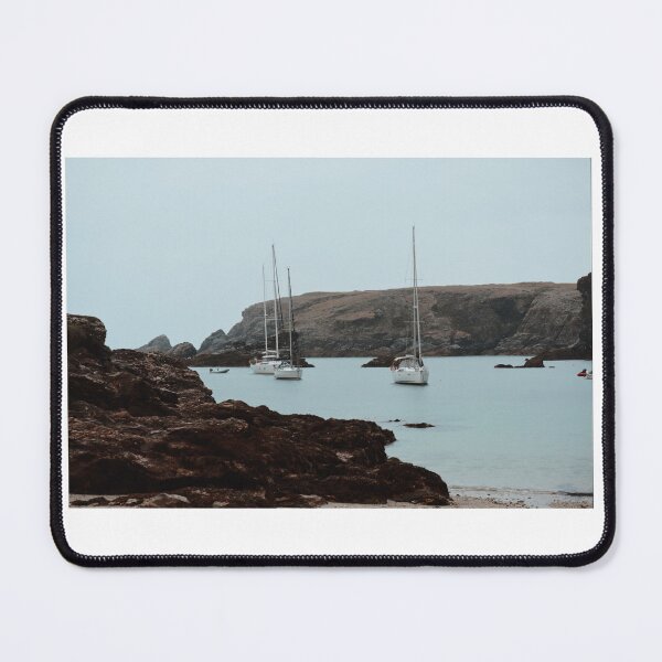 Item preview, Boats on the ocean belle isle designed and sold by mathilde3333.