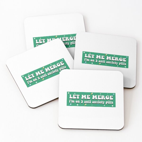 Item preview, Let Me Merge! I'm On 3 Anxiety Pills! Bumper designed and sold by BUMPER-STICKERS.