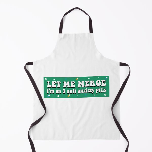 Item preview, Let Me Merge! I'm On 3 Anxiety Pills! Bumper designed and sold by BUMPER-STICKERS.