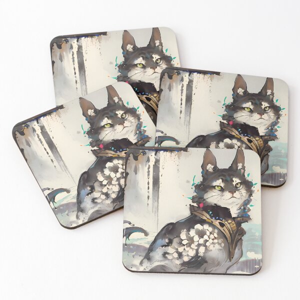Item preview, The mounted stuck cat designed and sold by SpokIA.