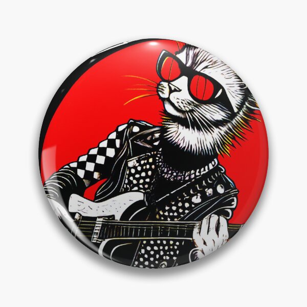 Item preview, Punk Rock Cat designed and sold by sekrecja.
