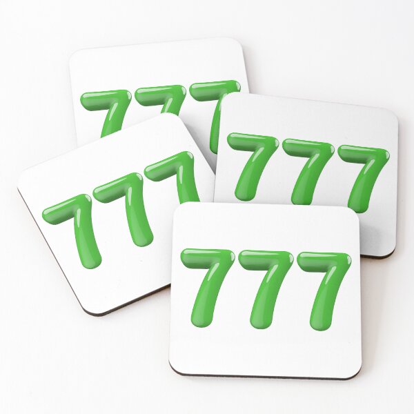Item preview, Lucky 7's - Green designed and sold by SilverSaddleCo.