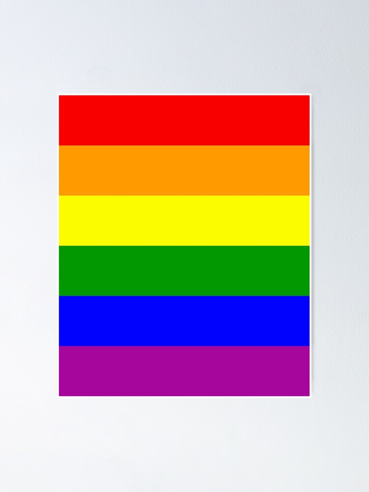 the gay pride color