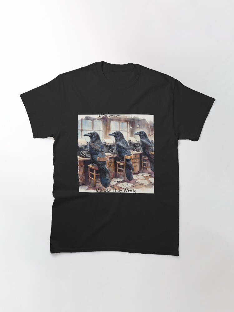 Thumbnail 3 of 7, Classic T-Shirt, Murder They Wrote designed and sold by ltcartoons.