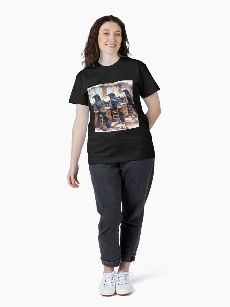 Thumbnail 4 of 7, Classic T-Shirt, Murder They Wrote designed and sold by ltcartoons.