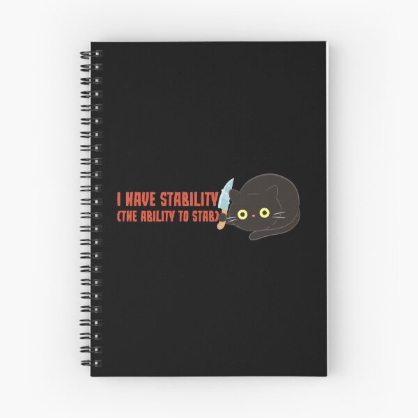 Item preview, I have stability the ability to stab, funny sarcastic cat lover designed and sold by wittyprinttop.