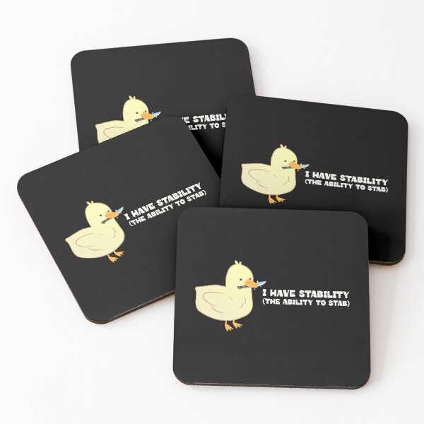 Item preview, I have stability the ability to stab, funny sarcastic duck lover designed and sold by wittyprinttop.