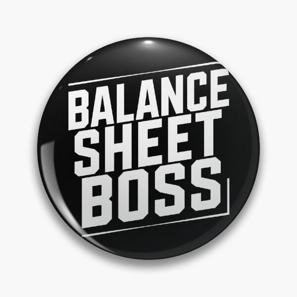 Item preview, Balance Sheet Boss Retired Accountant designed and sold by DomTeesHaven.
