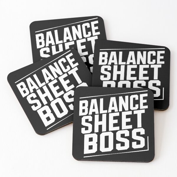 Item preview, Balance Sheet Boss Retired Accountant designed and sold by DomTeesHaven.