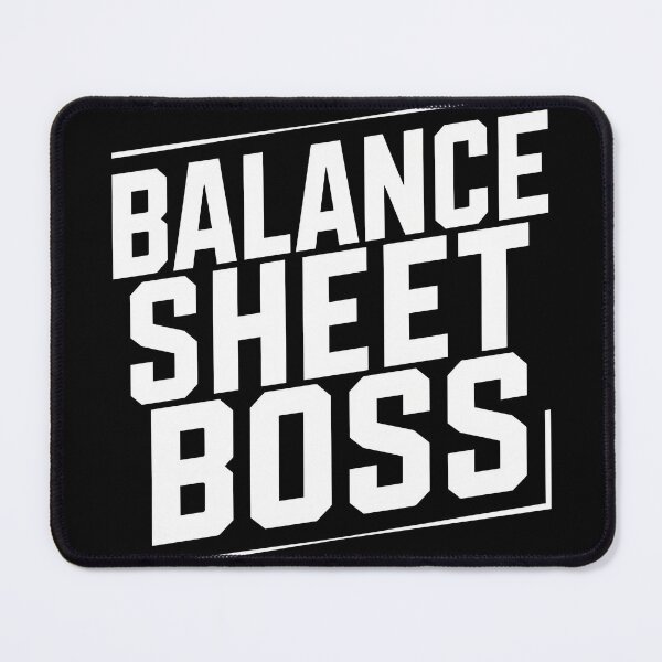 Item preview, Balance Sheet Boss Retired Accountant designed and sold by DomTeesHaven.