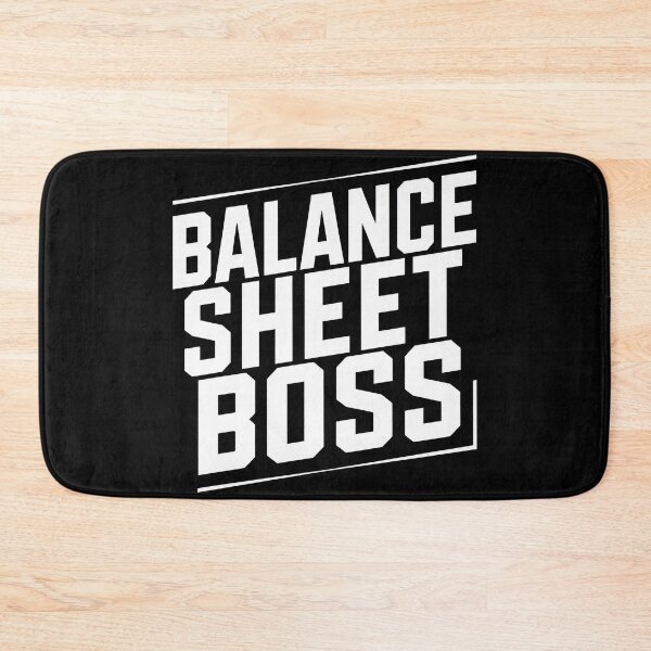 Item preview, Balance Sheet Boss Retired Accountant designed and sold by DomTeesHaven.