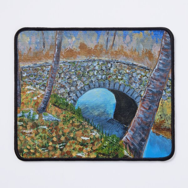 Item preview, Stone Bridge at Ken Lockwood Gorge Wildlife, NJ designed and sold by BobbiShawArts.