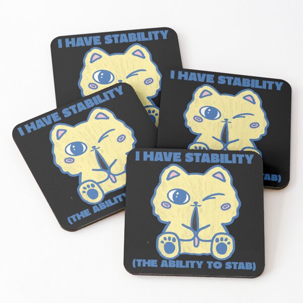 Item preview, I have stability the ability to stab, funny sarcastic kawaii designed and sold by wittyprinttop.